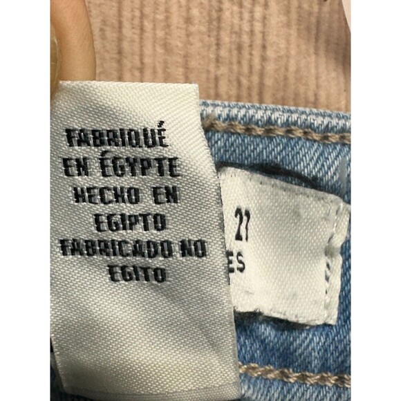 Forever 21 Premium Denim Skinny Jeans Women’s 26 Blue Distressed Ripped Pants - Picture 5 of 16